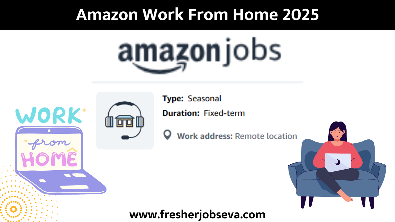 Amazon work from home fresherjobseva 2025