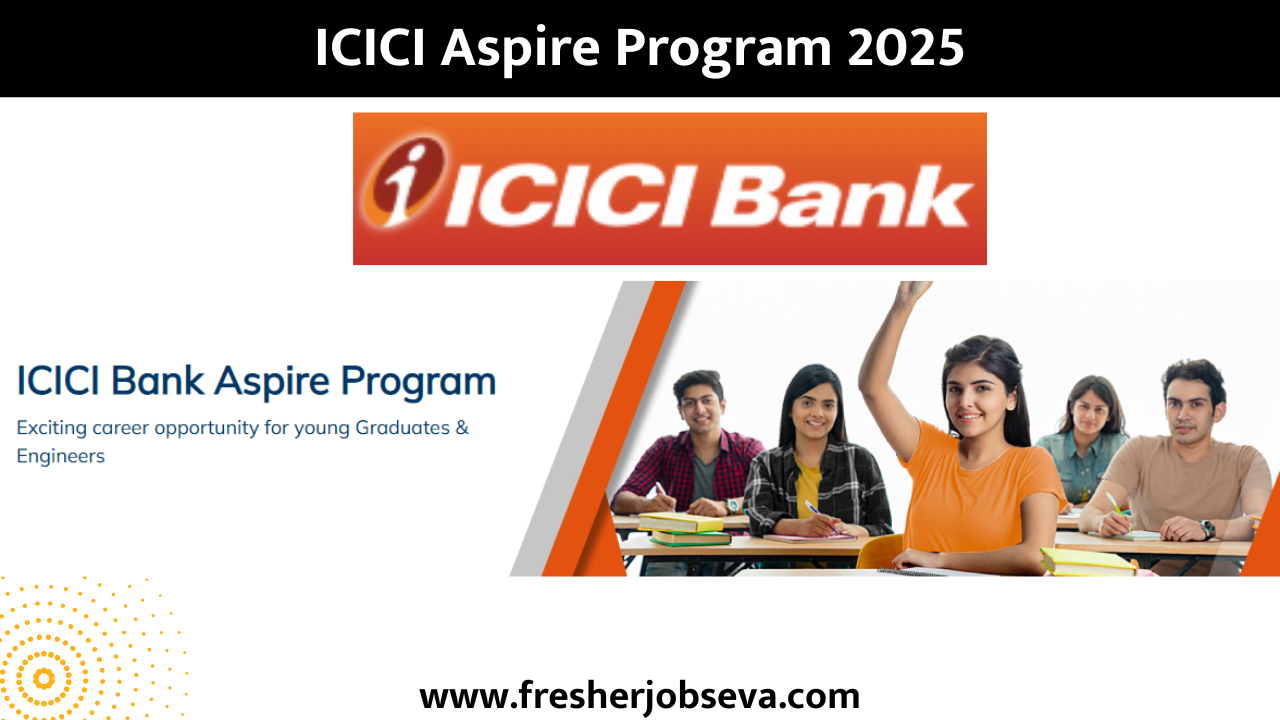 ICICI Aspire Program 2025 fresherjobseva