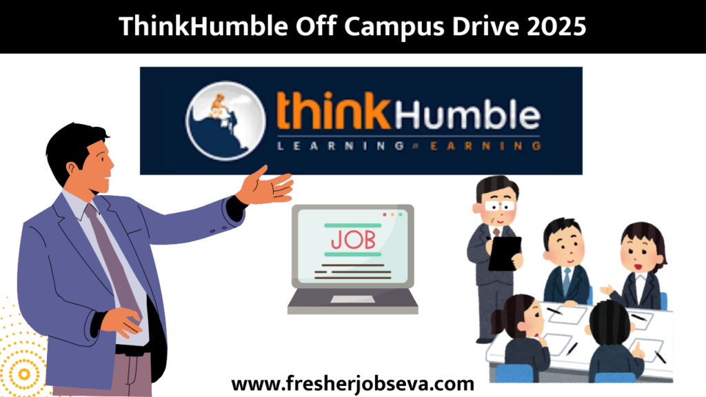 ThinkHumble Off Campus Drive 2025 | Associate Software Engineer | Great ...