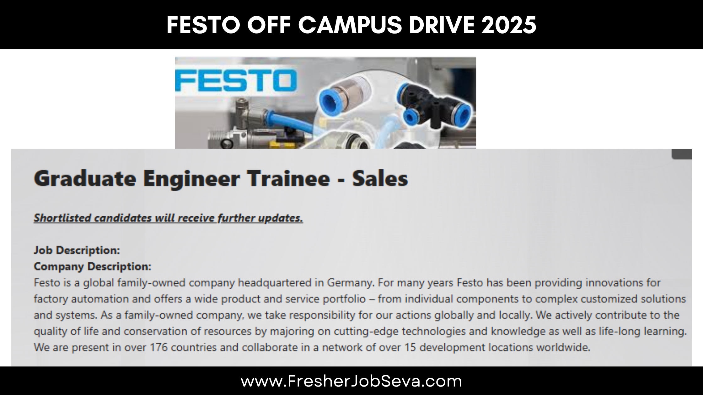 Festo Off Campus Drive 2025