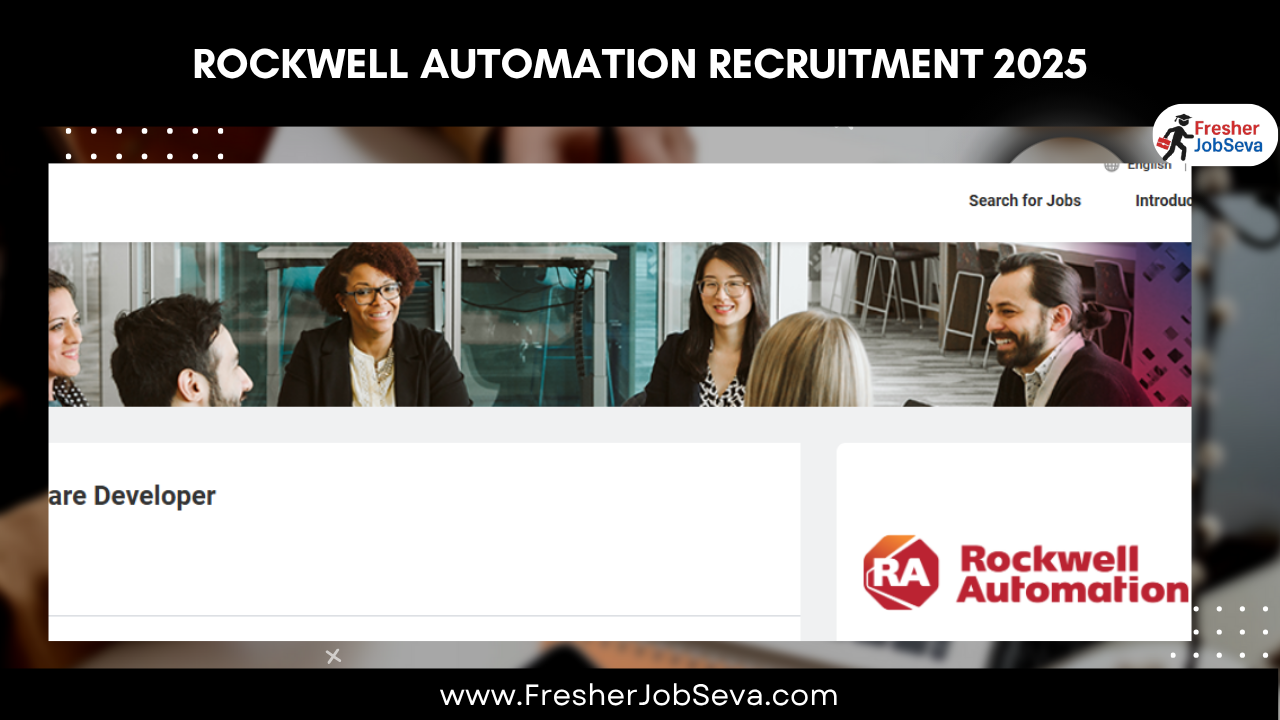 Rockwell Automation Recruitment 2025