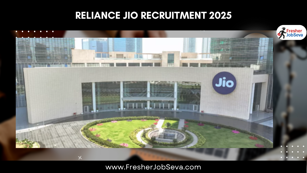 Reliance Jio Off Campus Drive 2025