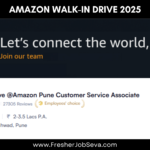 Amazon Walk-in Drive 2025
