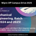 Wipro Recruitment 2025