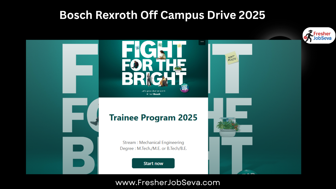 Bosch Rexroth Off Campus Drive 2025