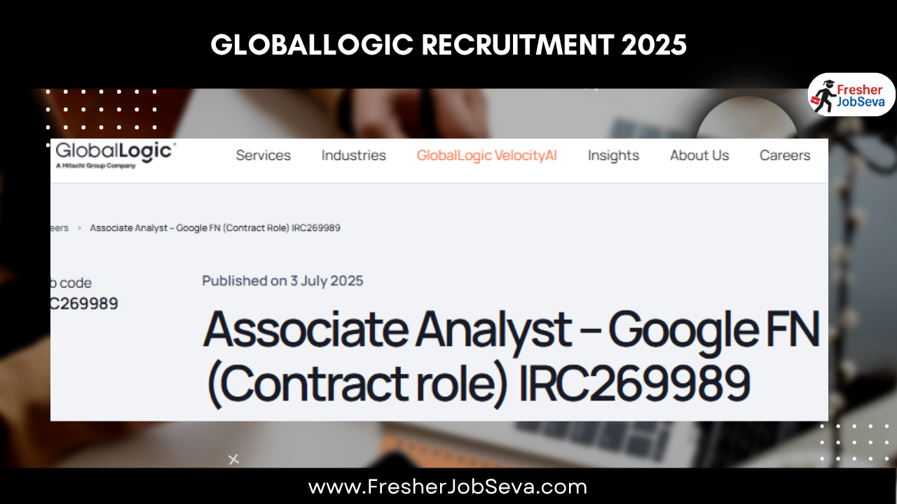 GlobalLogic Recruitment 2025