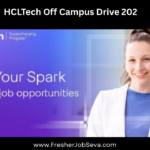 HCLTech Off Campus Drive 2025