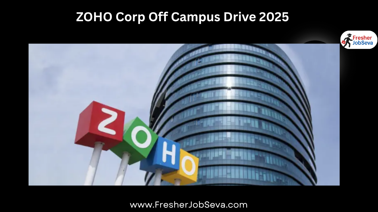 ZOHO Corp Off Campus Drive 2025