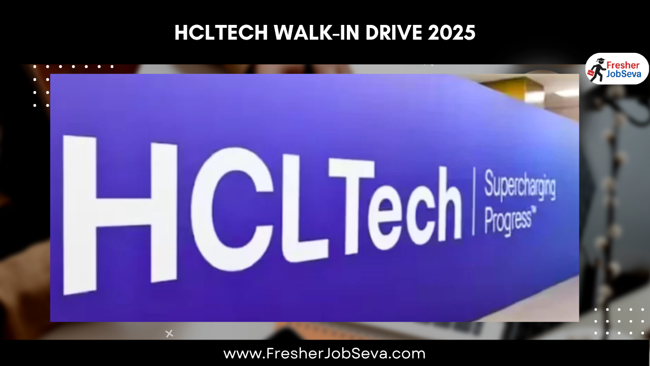 HCLTech Walk-in Drive 2025
