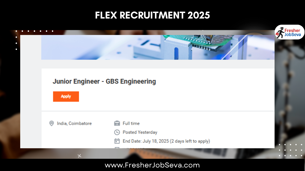 Flex Recruitment 2025