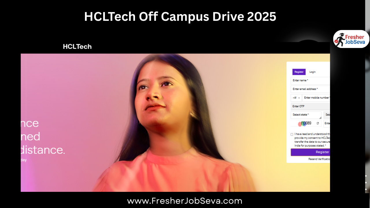 HCLTech Off Campus Drive 2025