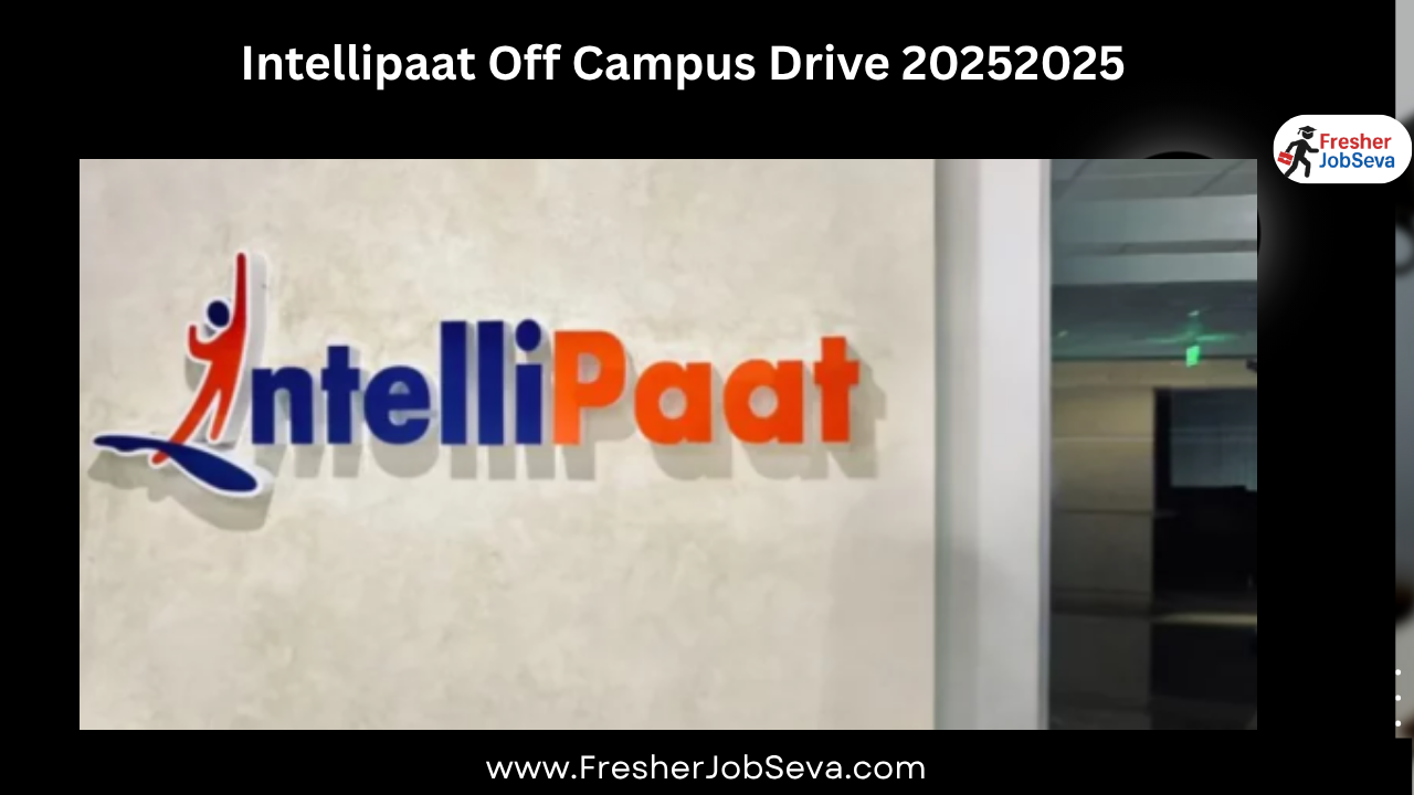 Intellipaat Off Campus Drive 202