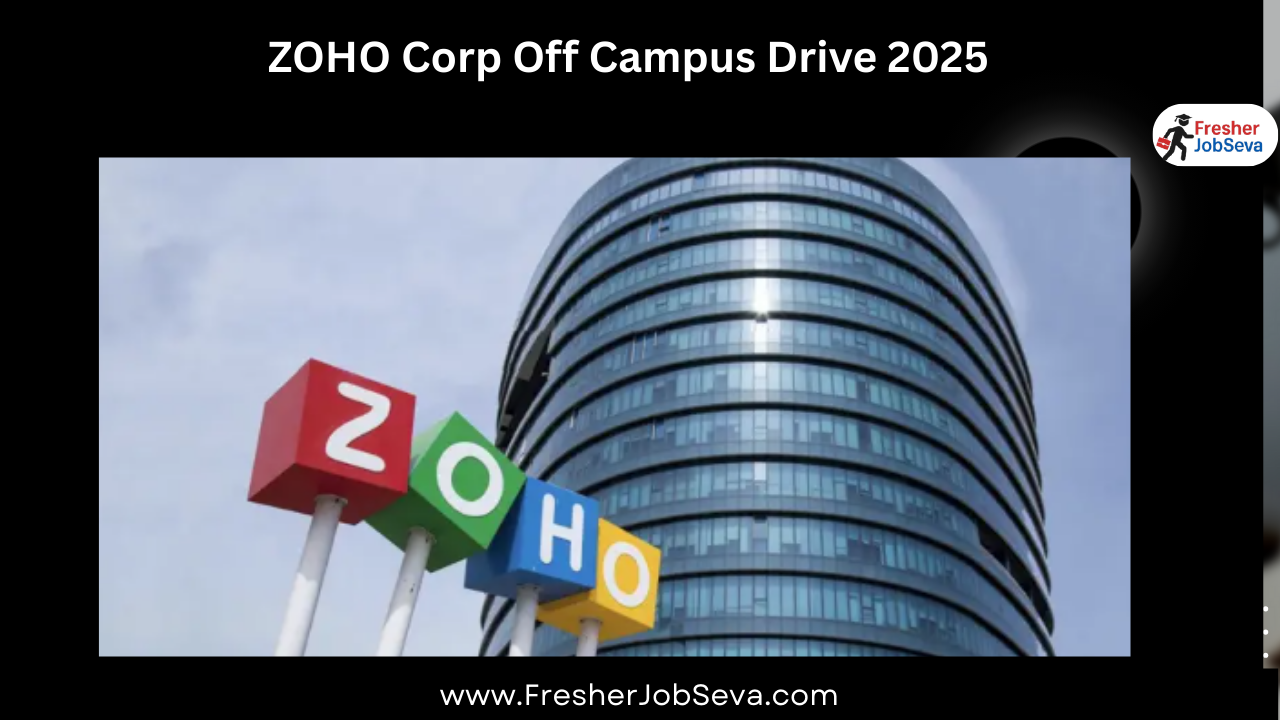 ZOHO Corp Off Campus Drive 2025
