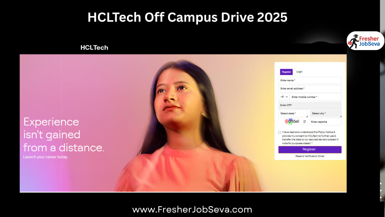 HCLTech Off Campus Drive 2025