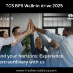 TCS BPS Walk-in Drive 2025