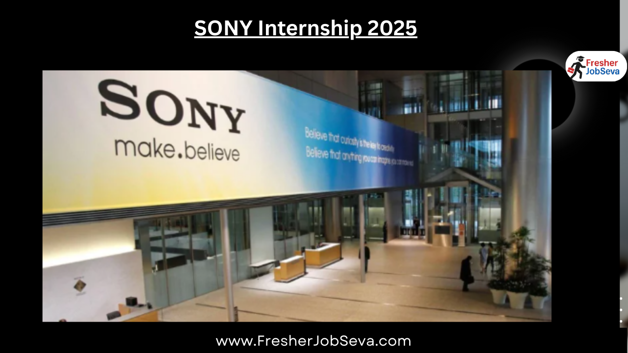 SONY Internship 2025