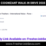 Cognizant Walk-in Drive 2025