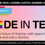 Pride in Tech @ Godrej Capital 2025 | LGBTQIA+ Hackathon | Win ₹50,000 & PPO Opportunities