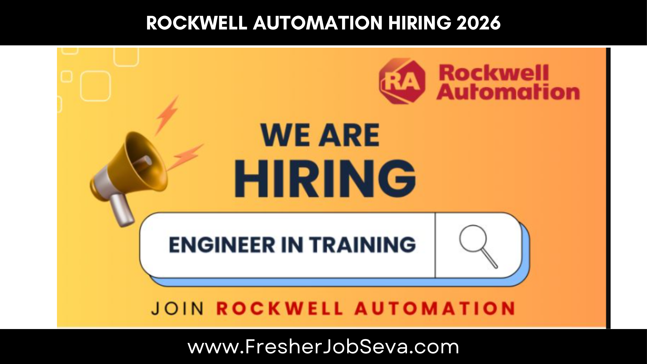 Rockwell Automation Hiring 2026