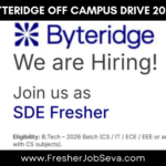 Byteridge Off Campus Drive 2026