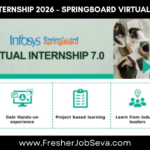 Infosys Internship 2026 – Springboard Virtual Internship