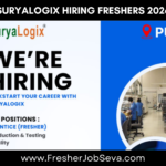 SuryaLogix Hiring Freshers 2026