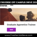 Syniverse Off Campus Drive 2026 – Graduate Apprentice Trainee