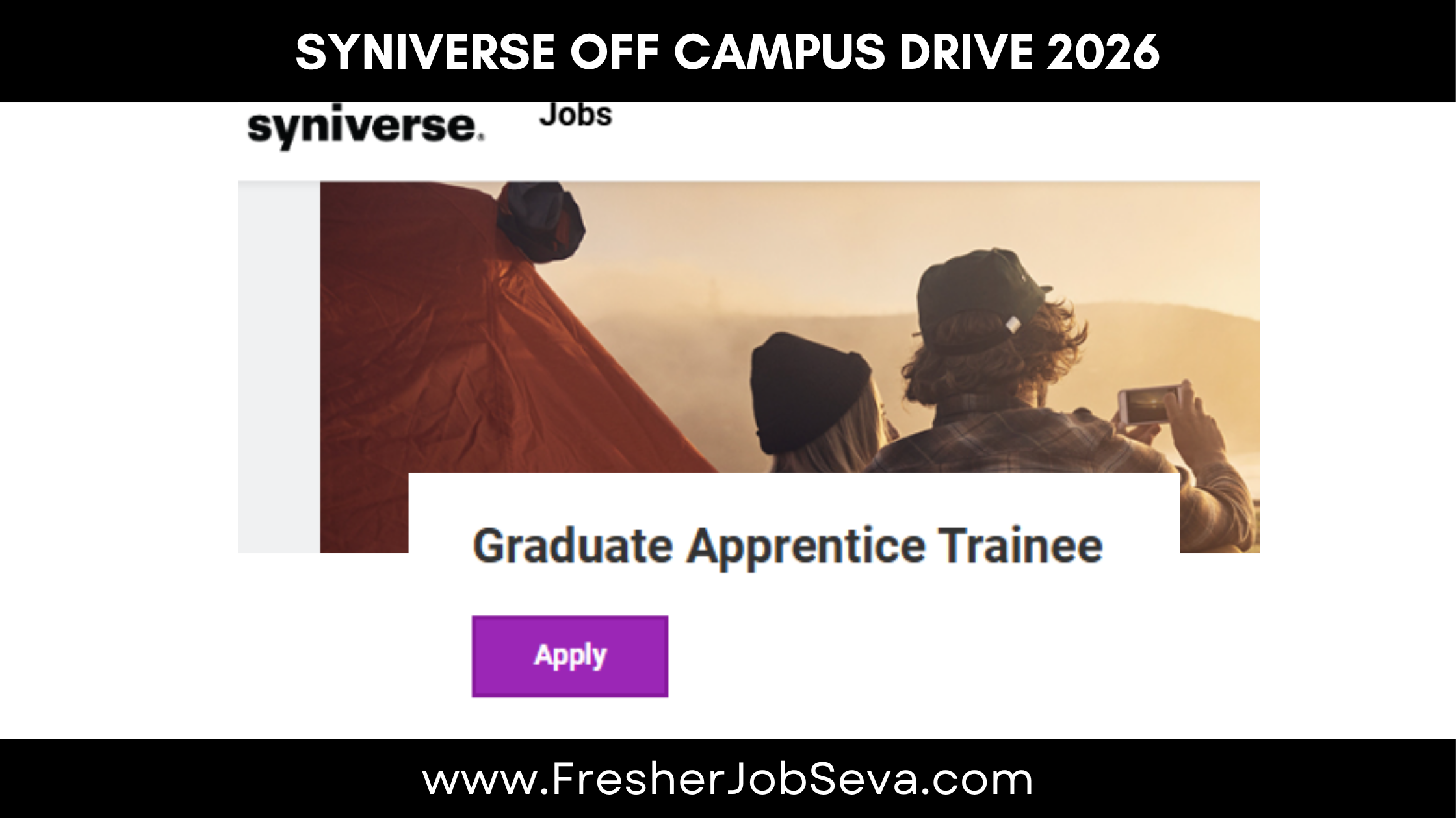 Syniverse Off Campus Drive 2026 – Graduate Apprentice Trainee