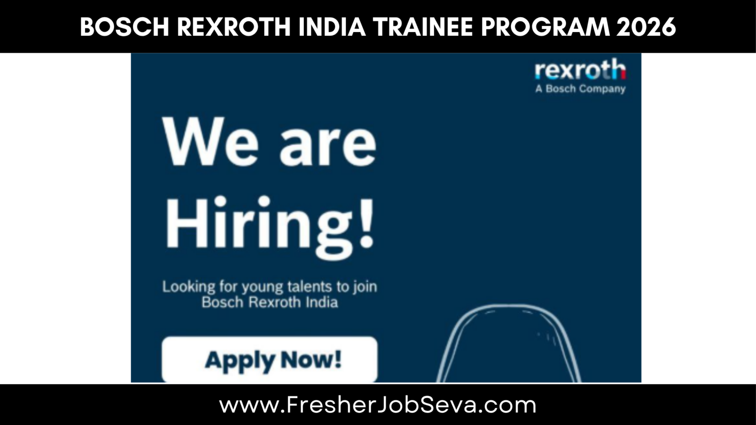 Bosch Rexroth India Trainee Program 2026 | Graduate Engineer Trainee ...
