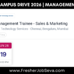 L&T Off Campus Drive 2026 | Management Trainee
