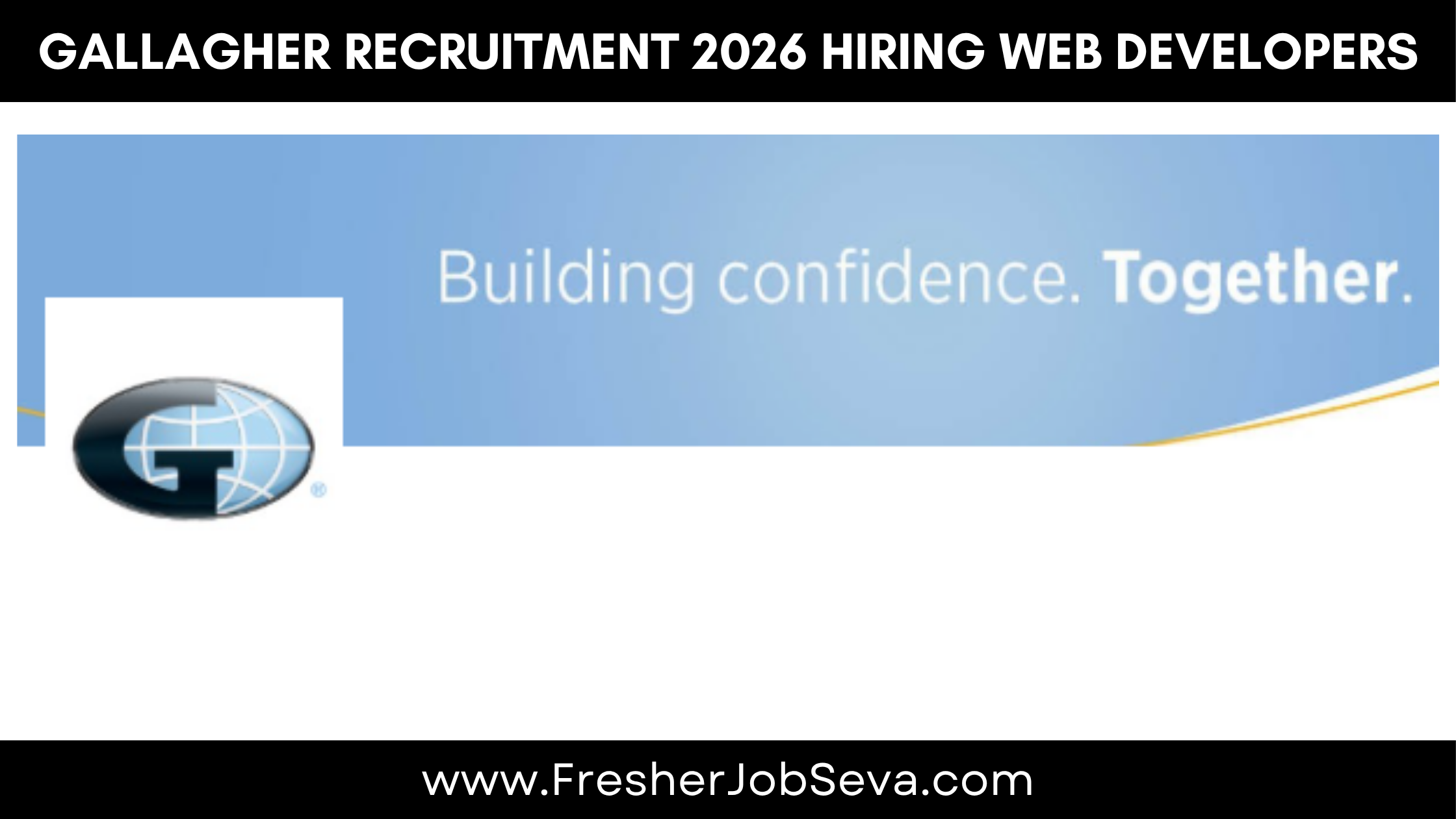 Gallagher Recruitment 2026 Hiring Web Developers