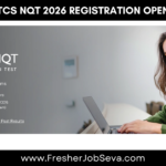 TCS NQT 2026 Registration Open
