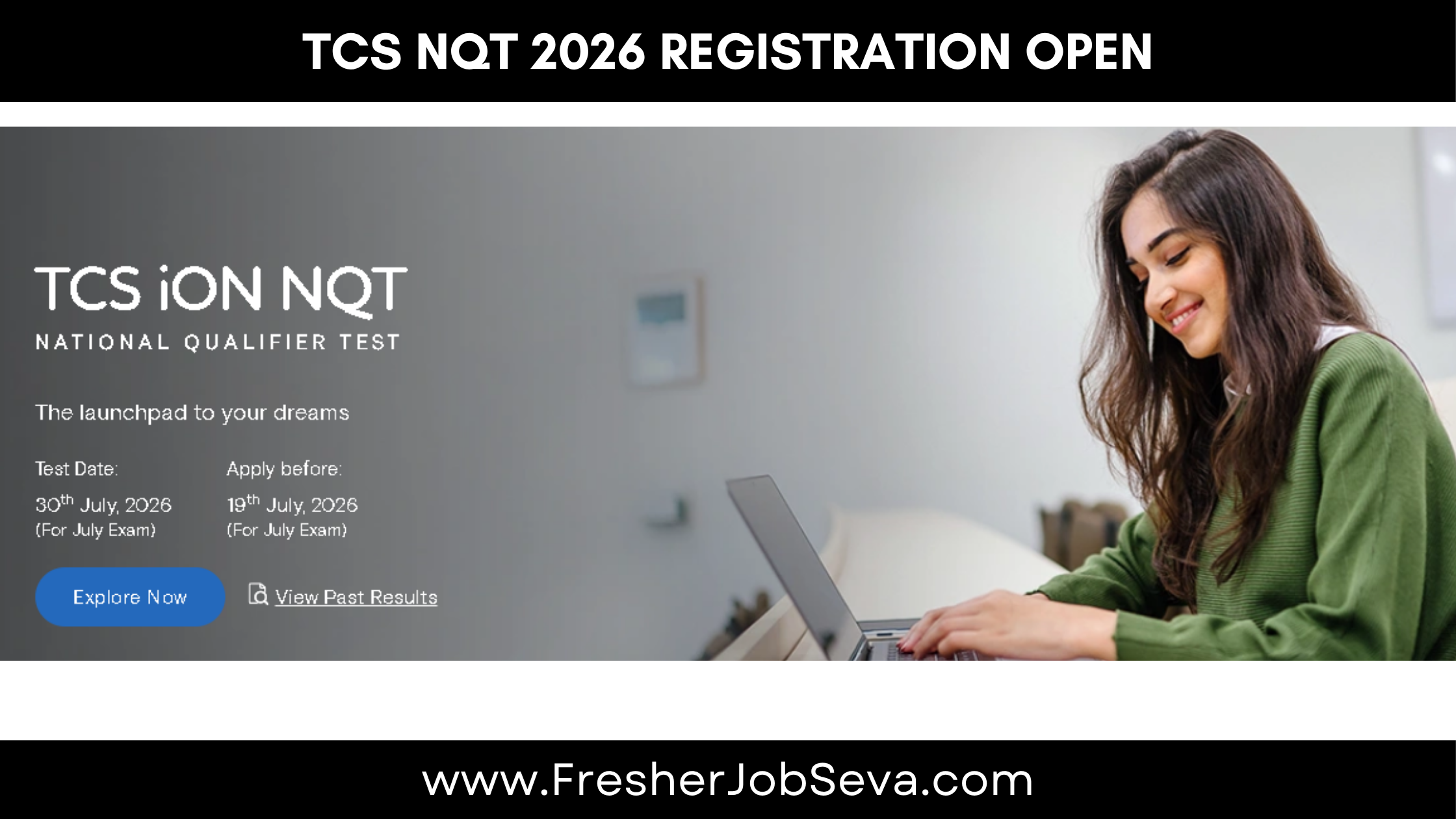 TCS NQT 2026 Registration Open