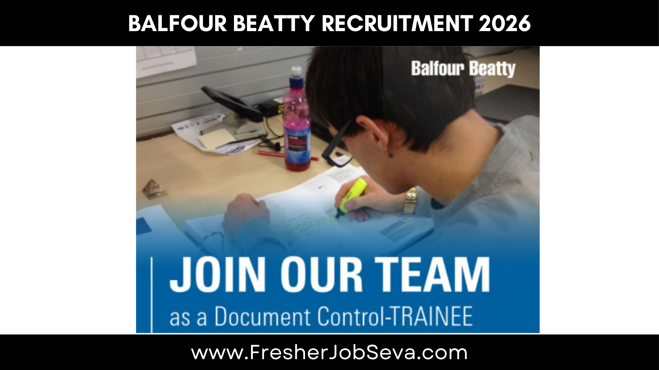 Balfour Beatty Recruitment 2026 – Document Control Trainee