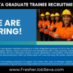 Vedanta Graduate Trainee Recruitment 2026