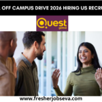 QuEST Global Off Campus Drive 2026 Hiring US Recruiter (Fresher)